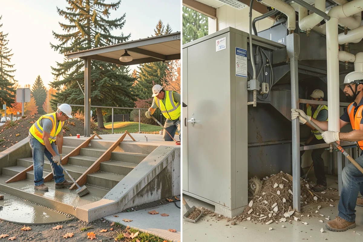 Public Works Bid Estimating in Bellevue, King County, WA - Perform a quantity takeoff from plans and specs