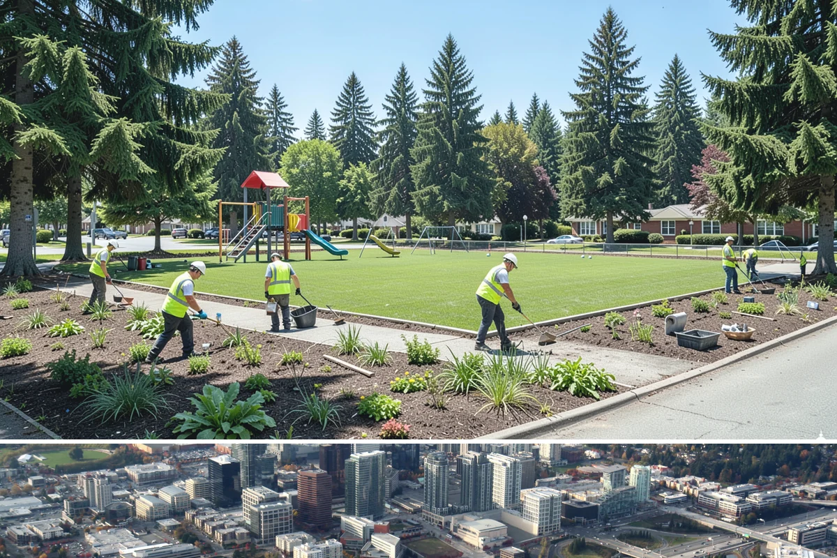 Public Works Bid Estimating in Bellevue, King County, WA - Estimates account for seasonal pricing swings in asphalt, aggregate, and other weather-sensitive materials.