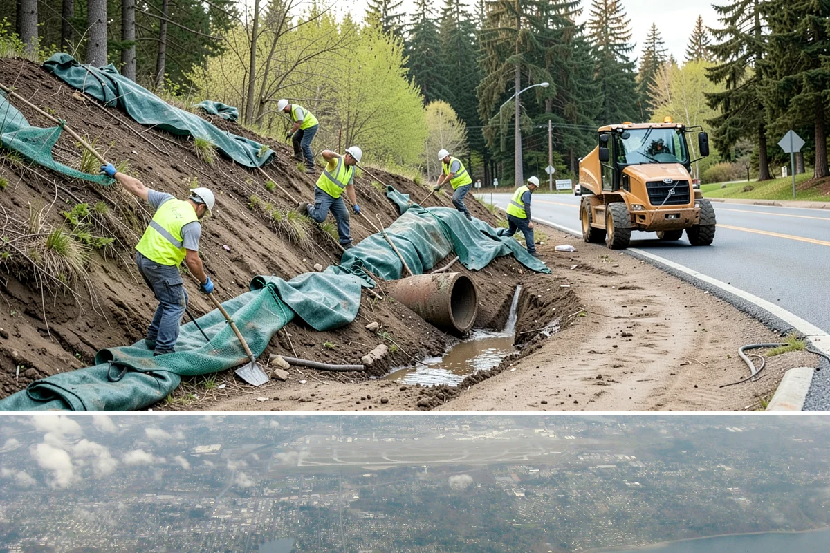 Public Works Bid Estimating in Burien, King County, WA - Estimates account for seasonal pricing swings in asphalt, aggregate, and other weather-sensitive materials.