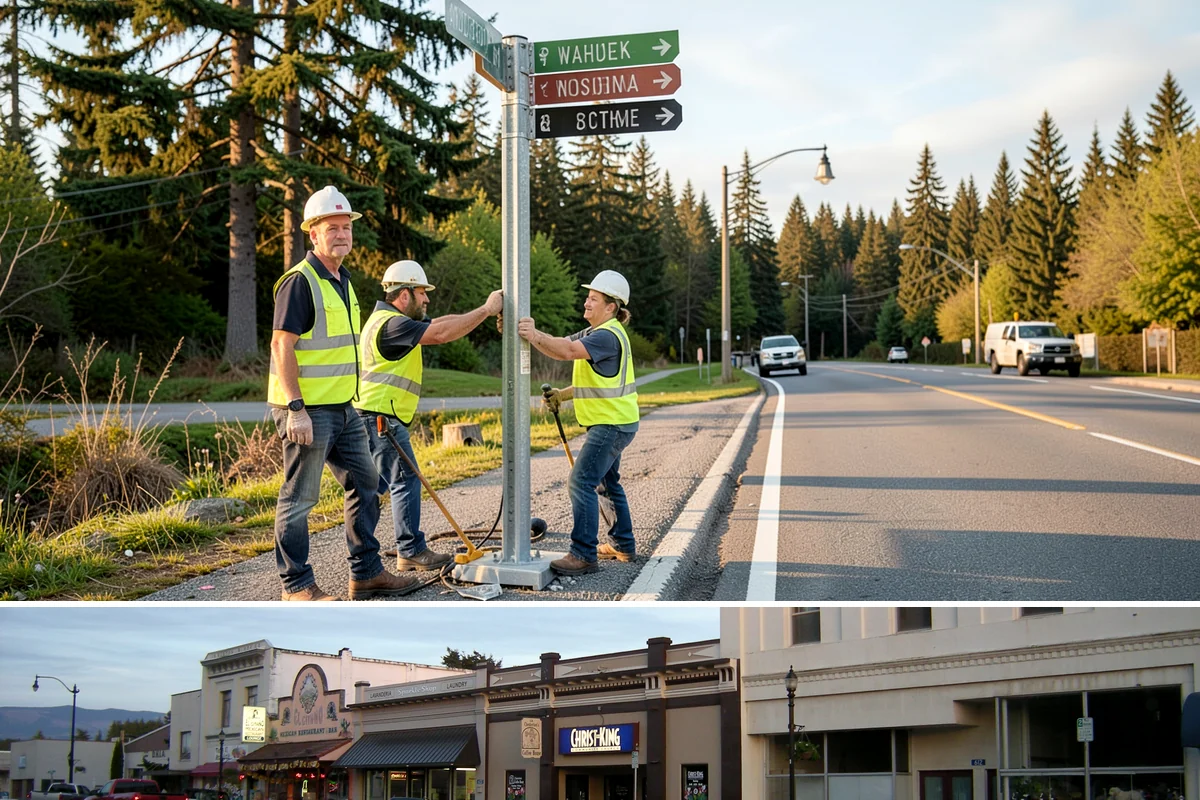 Public Works Bid Estimating in Burlington, Skagit County, WA - Estimates account for seasonal pricing swings in asphalt, aggregate, and other weather-sensitive materials.
