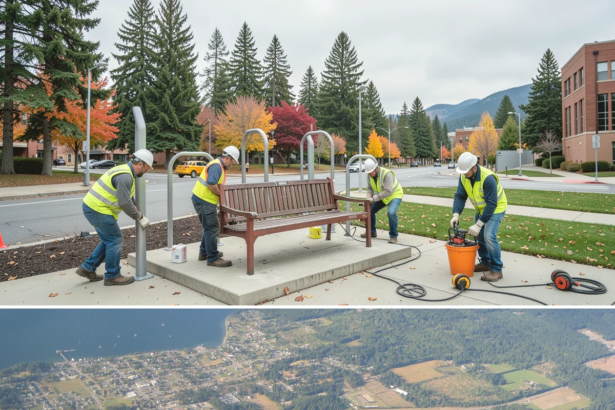 Public Works Bid Estimating in Coupeville, Island County, WA - Estimates account for seasonal pricing swings in asphalt, aggregate, and other weather-sensitive materials.