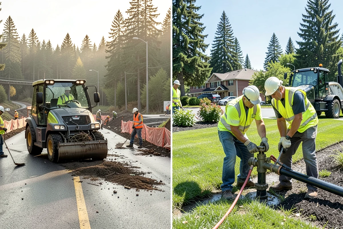 Public Works Bid Estimating in Fircrest, Pierce County, WA - Perform a quantity takeoff from plans and specs