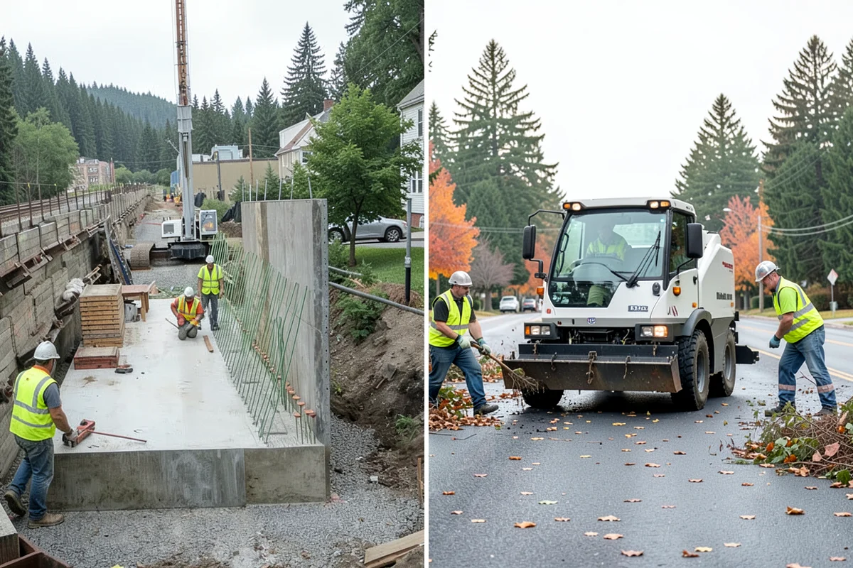 Public Works Bid Estimating in Hunts Point, King County, WA - Perform a quantity takeoff from plans and specs