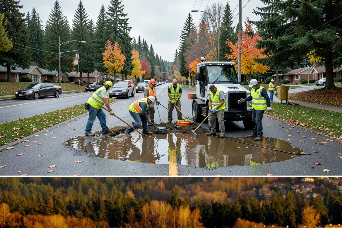Public Works Bid Estimating in Kenmore, King County, WA - Estimates account for seasonal pricing swings in asphalt, aggregate, and other weather-sensitive materials.