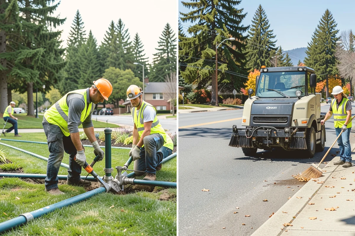 Public Works Bid Estimating in Kent, King County, WA - Perform a quantity takeoff from plans and specs