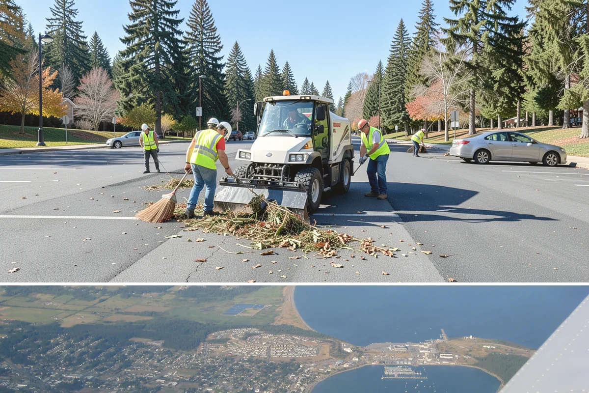 Public Works Bid Estimating in Oak Harbor, Island County, WA - Estimates account for seasonal pricing swings in asphalt, aggregate, and other weather-sensitive materials.
