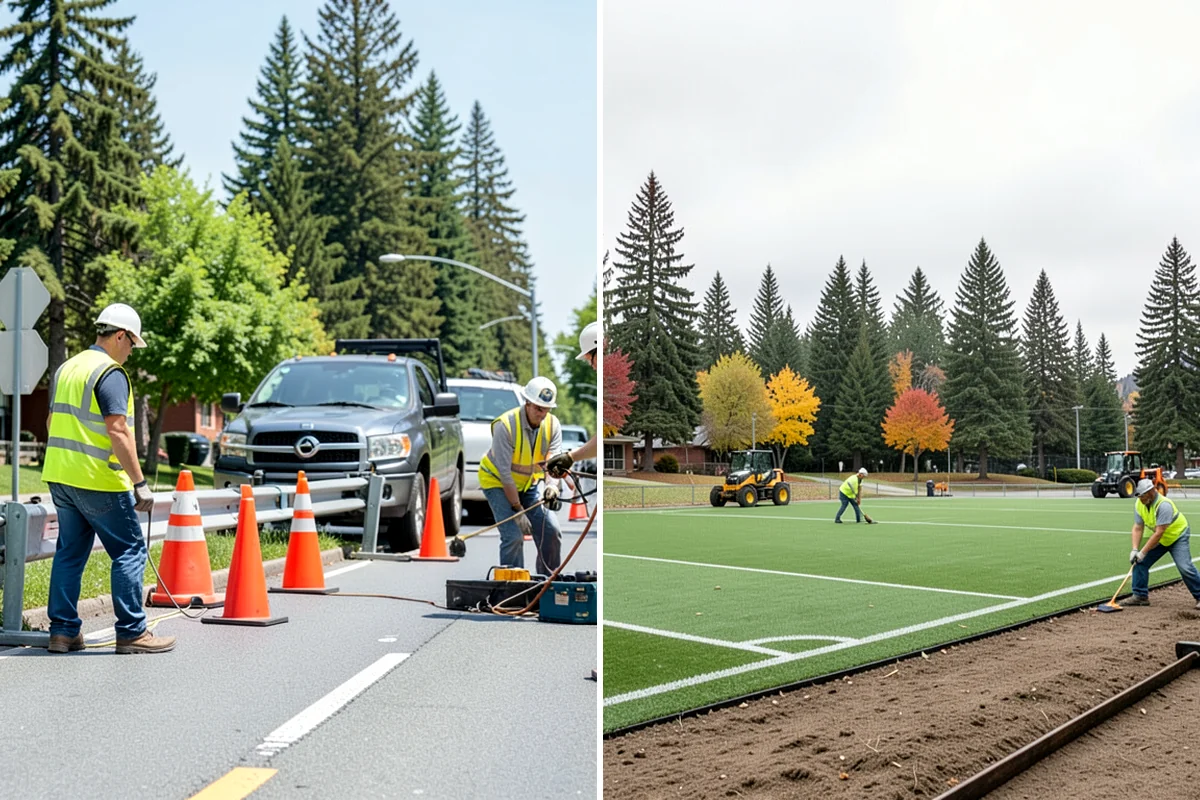 Public Works Bid Estimating in Puyallup, Pierce County, WA - Perform a quantity takeoff from plans and specs