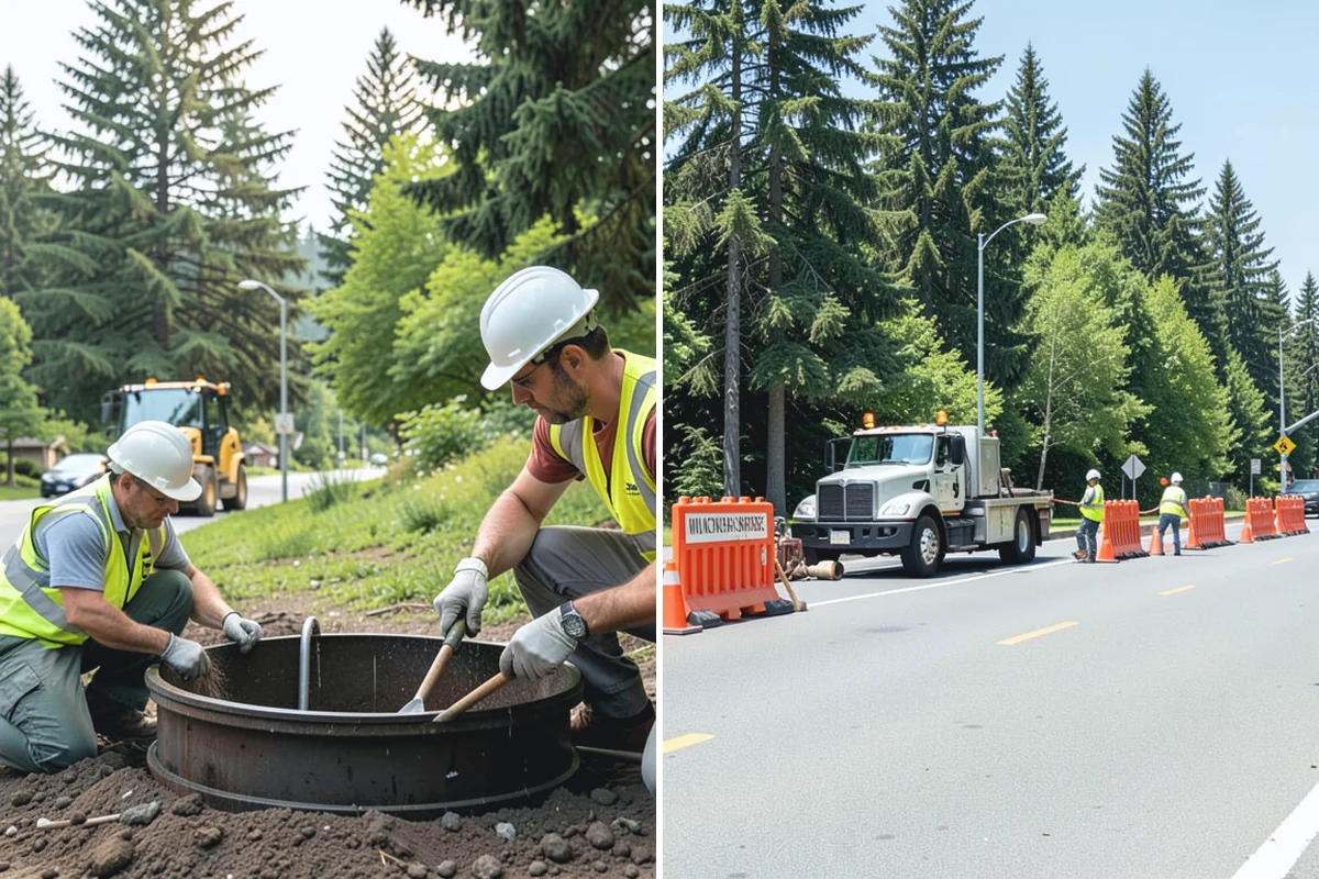 Public Works Bid Estimating in Redmond, King County, WA - Perform a quantity takeoff from plans and specs