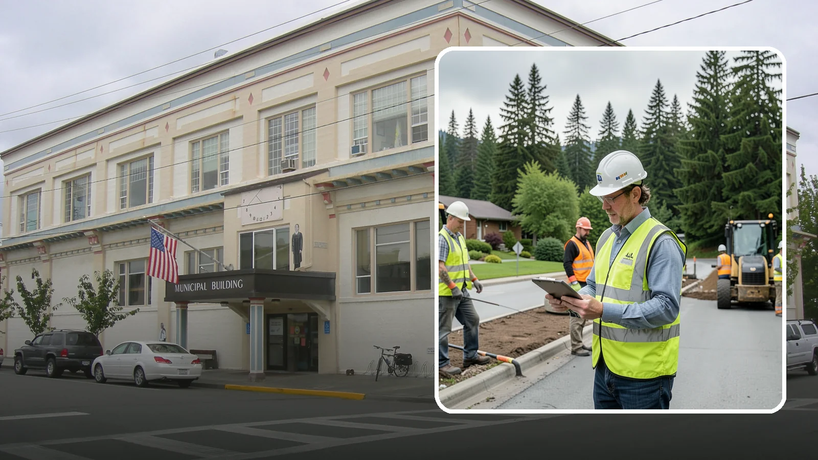 Public Works Support in Anacortes, Skagit County, WA - Flexible supplemental labor and equipment that extends your public works department's capacity on demand.