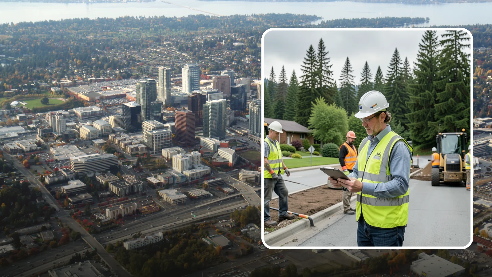Public Works Support in Bellevue, King County, WA - Flexible supplemental labor and equipment that extends your public works department's capacity on demand.