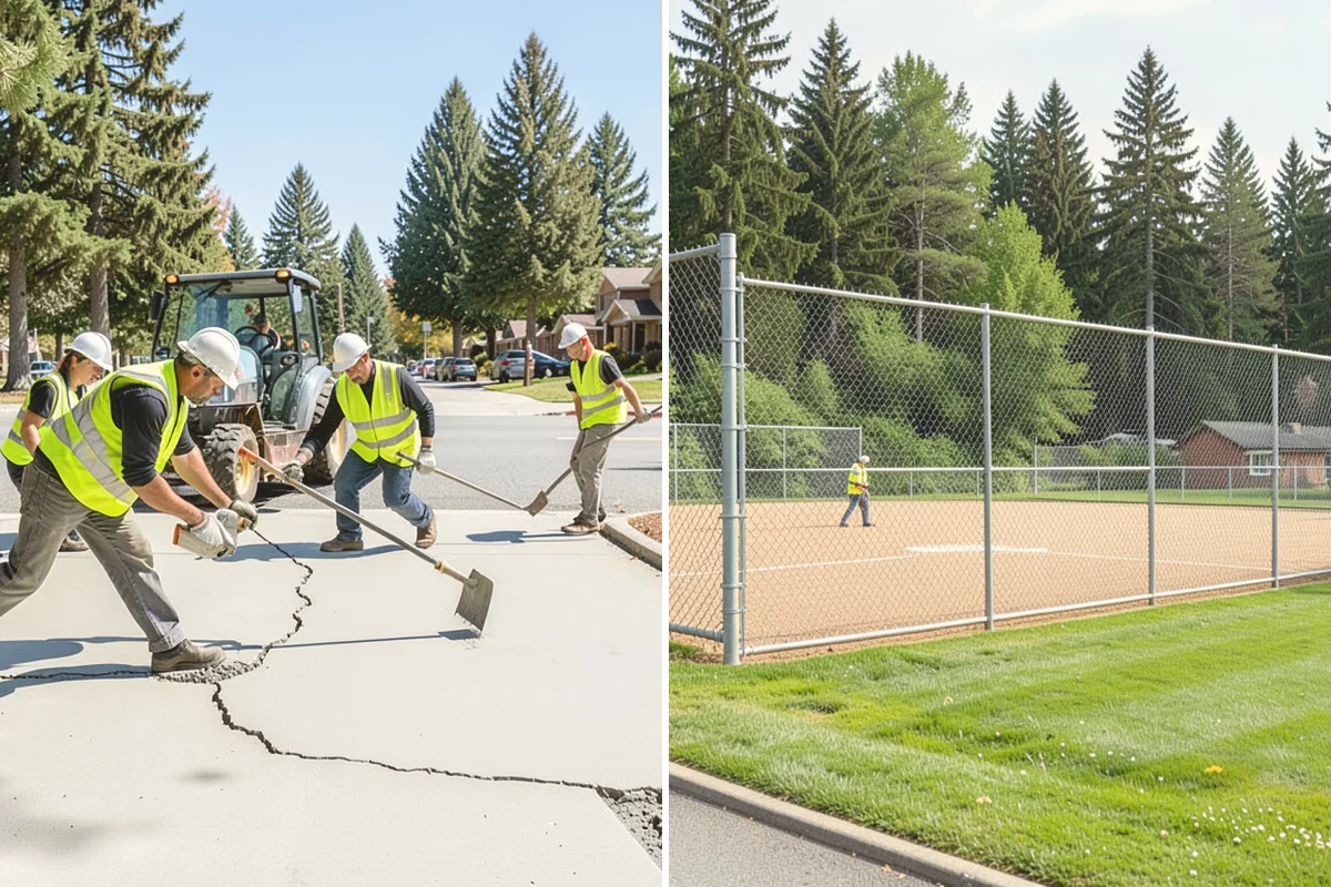 Public Works Support in Brier, Snohomish County, WA - Define the support scope, duration, and required skills