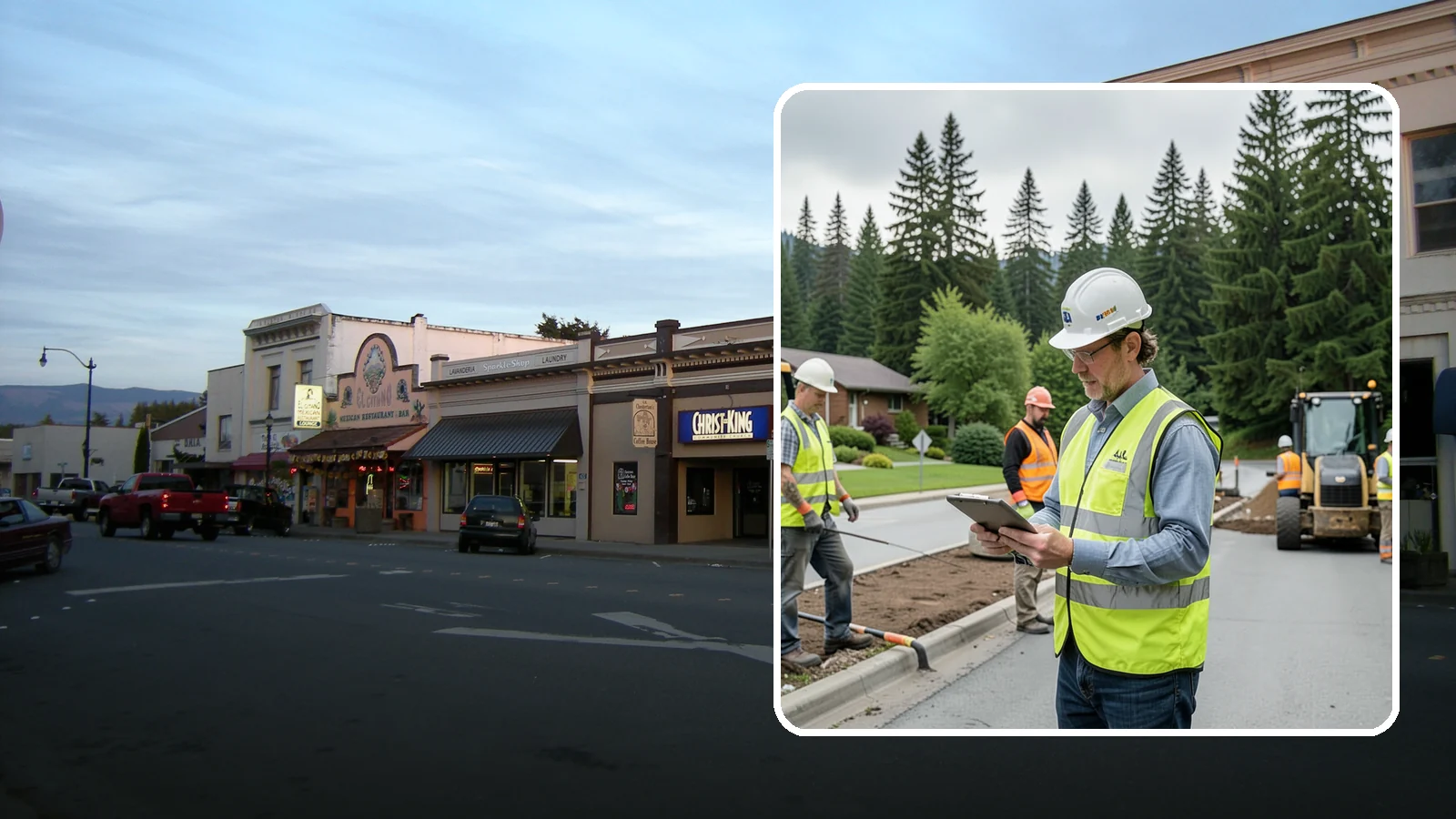 Public Works Support in Burlington, Skagit County, WA - Flexible supplemental labor and equipment that extends your public works department's capacity on demand.