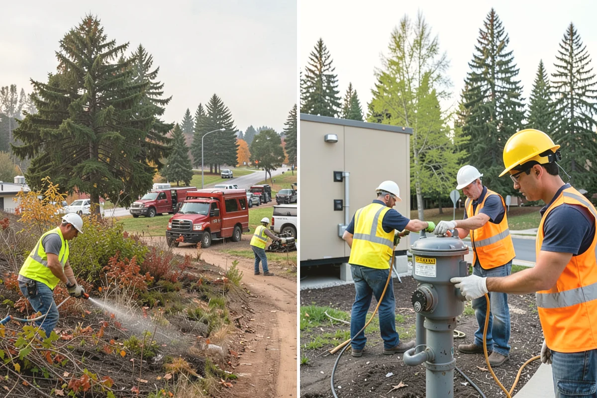 Public Works Support in Carbonado, Pierce County, WA - Define the support scope, duration, and required skills