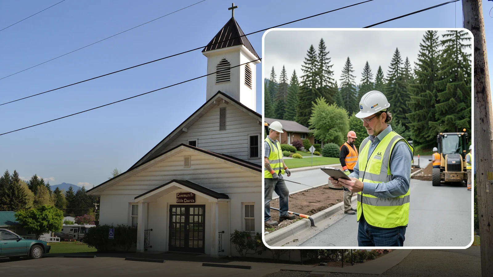 Public Works Support in Concrete, Skagit County, WA - Flexible supplemental labor and equipment that extends your public works department's capacity on demand.