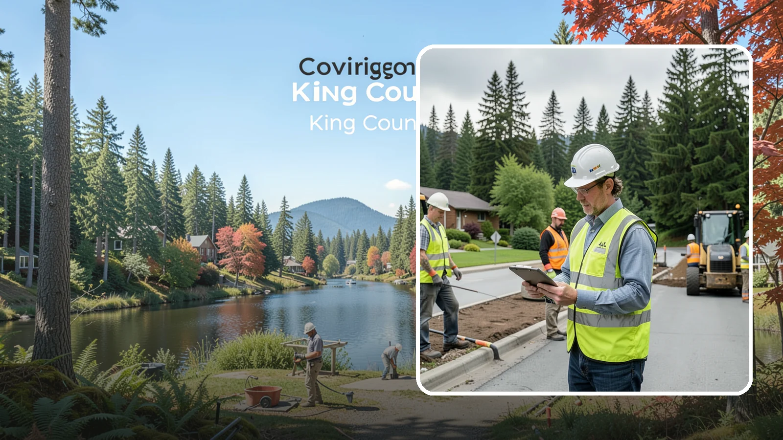 Public Works Support in Covington, King County, WA - Flexible supplemental labor and equipment that extends your public works department's capacity on demand.