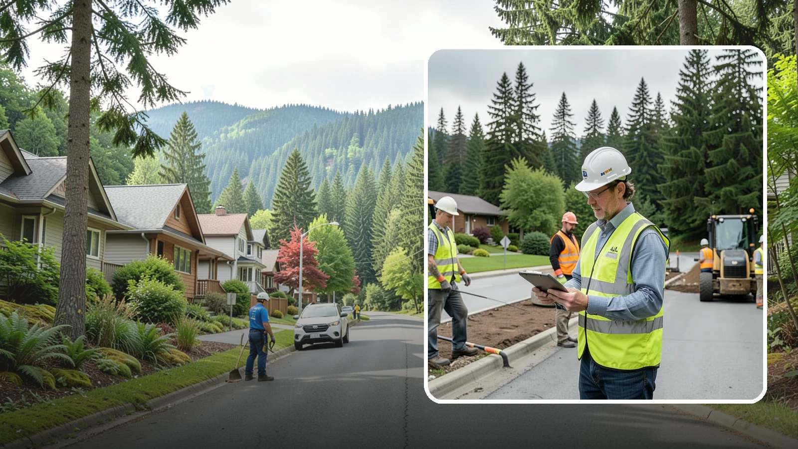 Public Works Support in Darrington, Snohomish County, WA - Flexible supplemental labor and equipment that extends your public works department's capacity on demand.