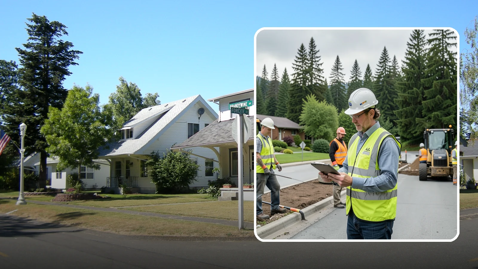 Public Works Support in DuPont, Pierce County, WA - Flexible supplemental labor and equipment that extends your public works department's capacity on demand.