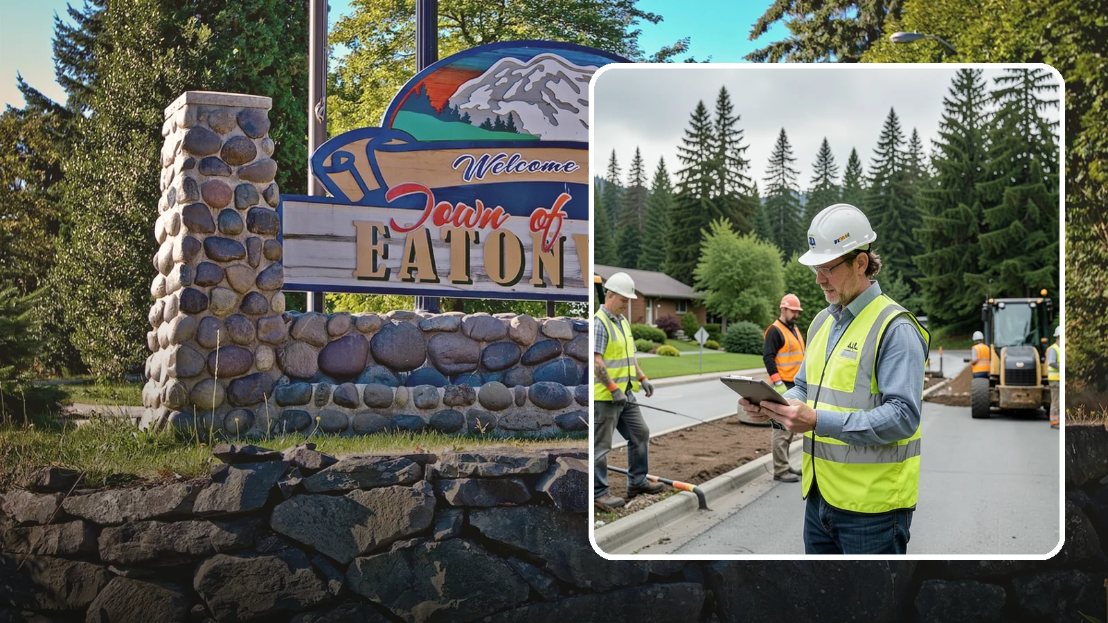 Public Works Support in Eatonville, Pierce County, WA - Flexible supplemental labor and equipment that extends your public works department's capacity on demand.