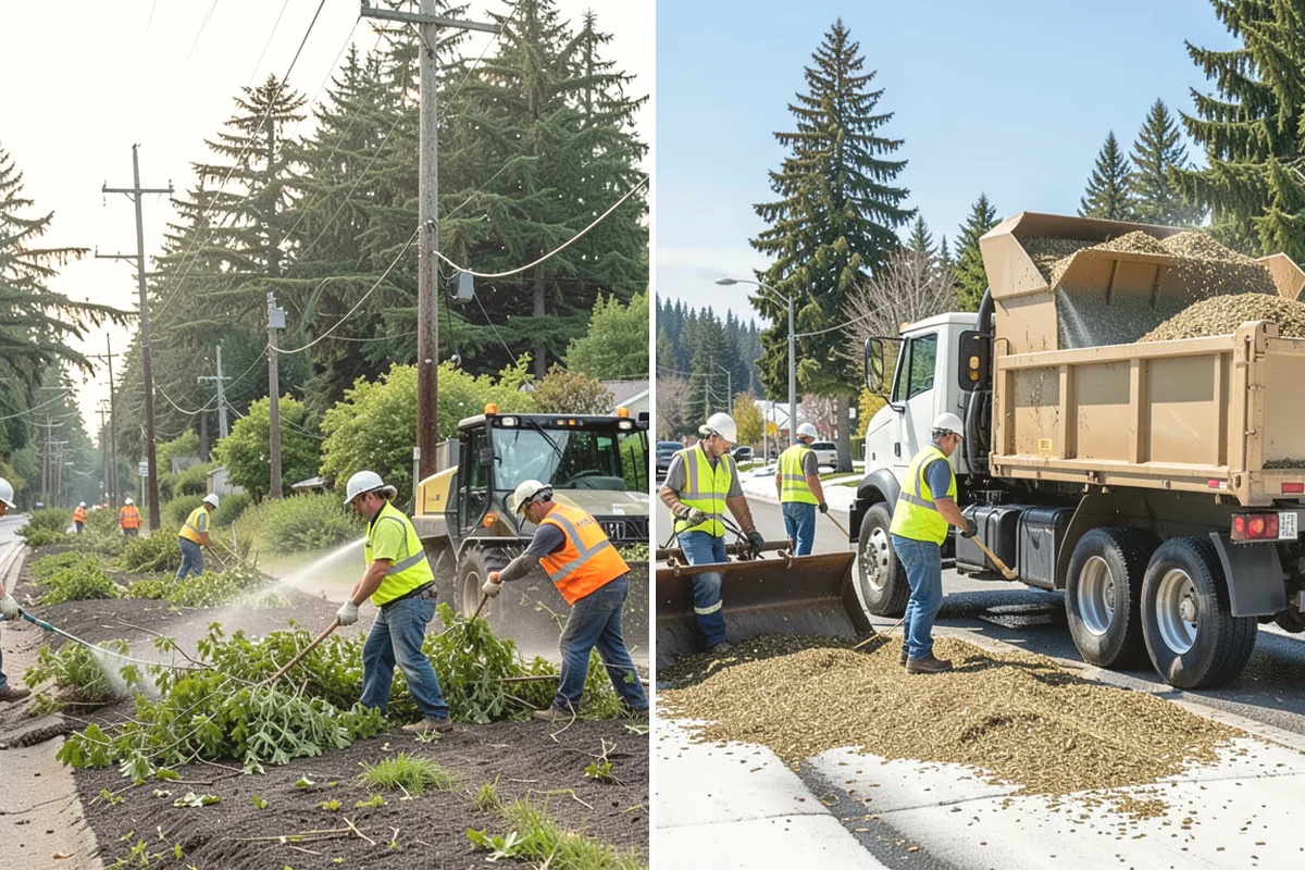 Public Works Support in Edgewood, Pierce County, WA - Define the support scope, duration, and required skills