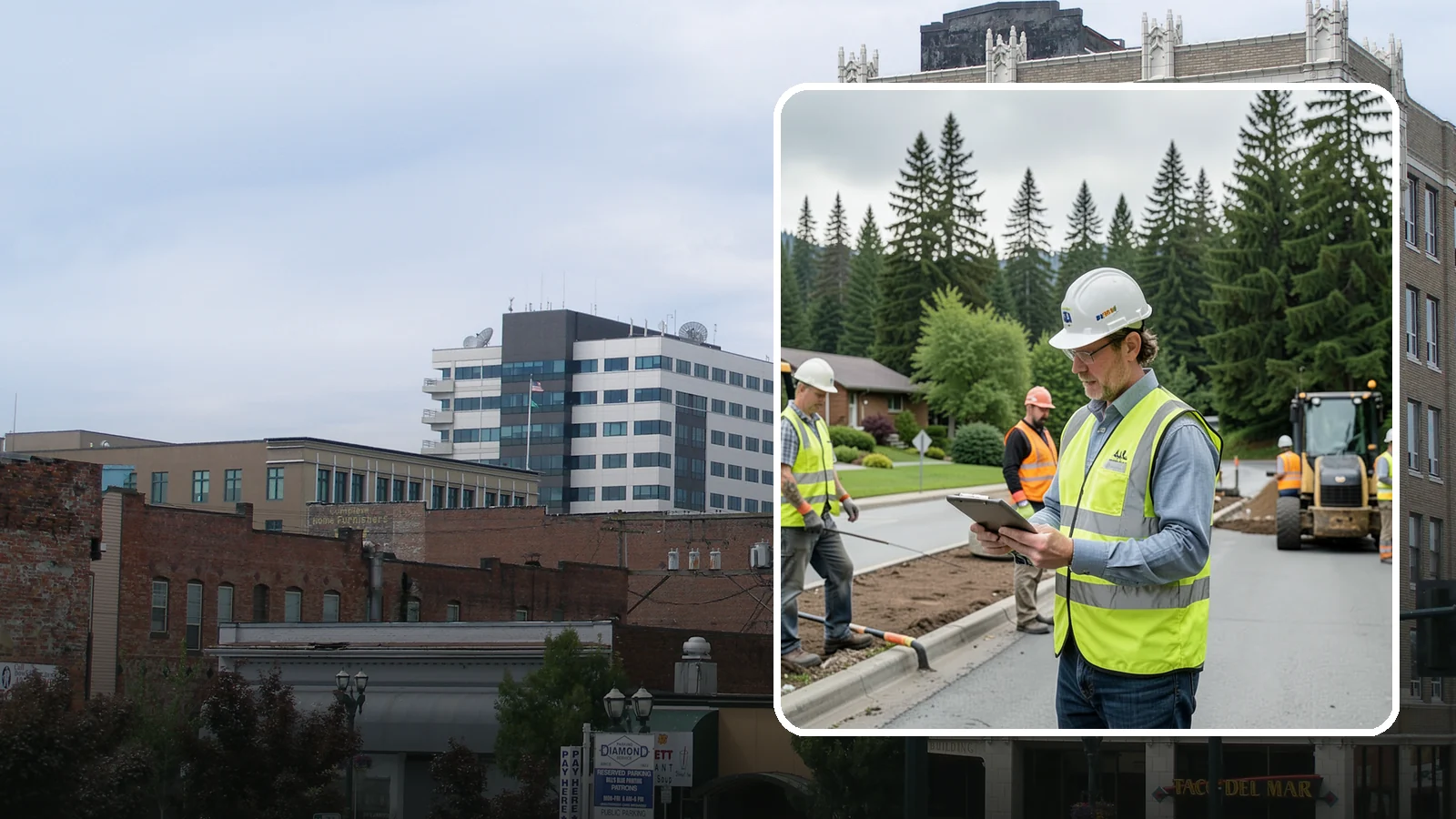 Public Works Support in Everett, Snohomish County, WA - Flexible supplemental labor and equipment that extends your public works department's capacity on demand.