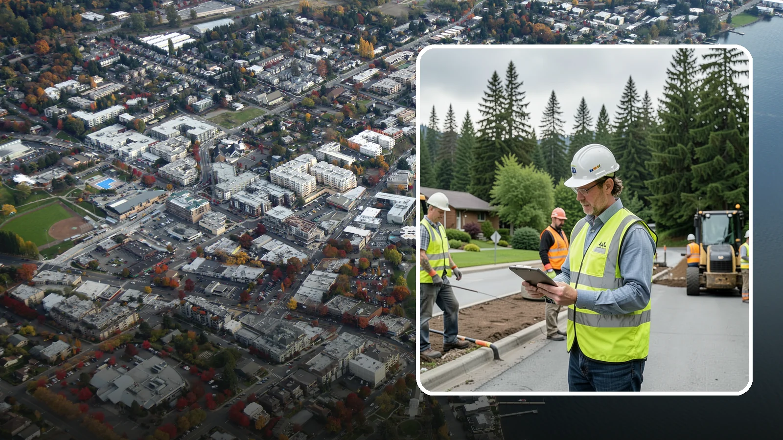 Public Works Support in Kirkland, King County, WA - Flexible supplemental labor and equipment that extends your public works department's capacity on demand.