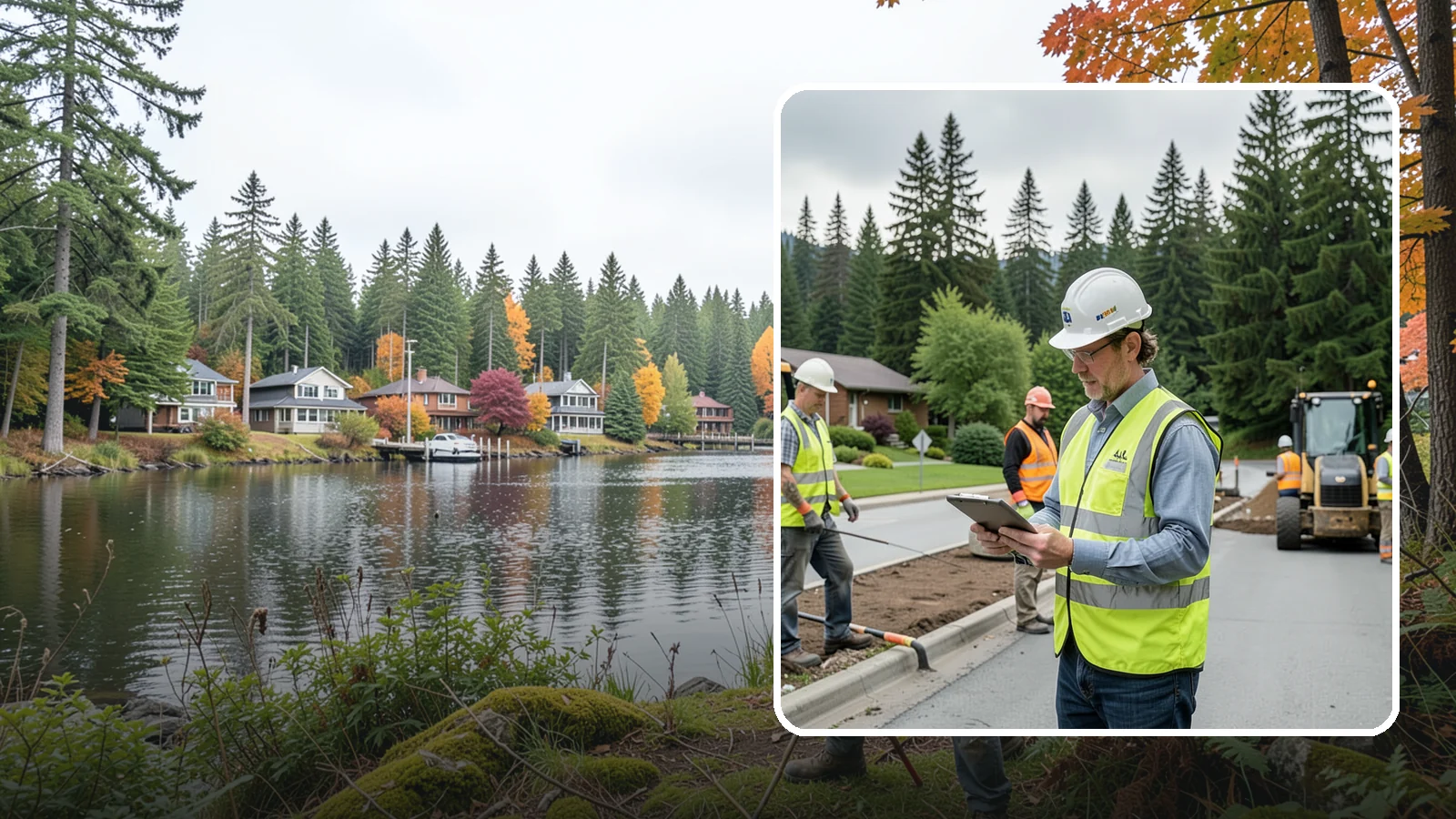 Public Works Support in La Conner, Skagit County, WA - Flexible supplemental labor and equipment that extends your public works department's capacity on demand.