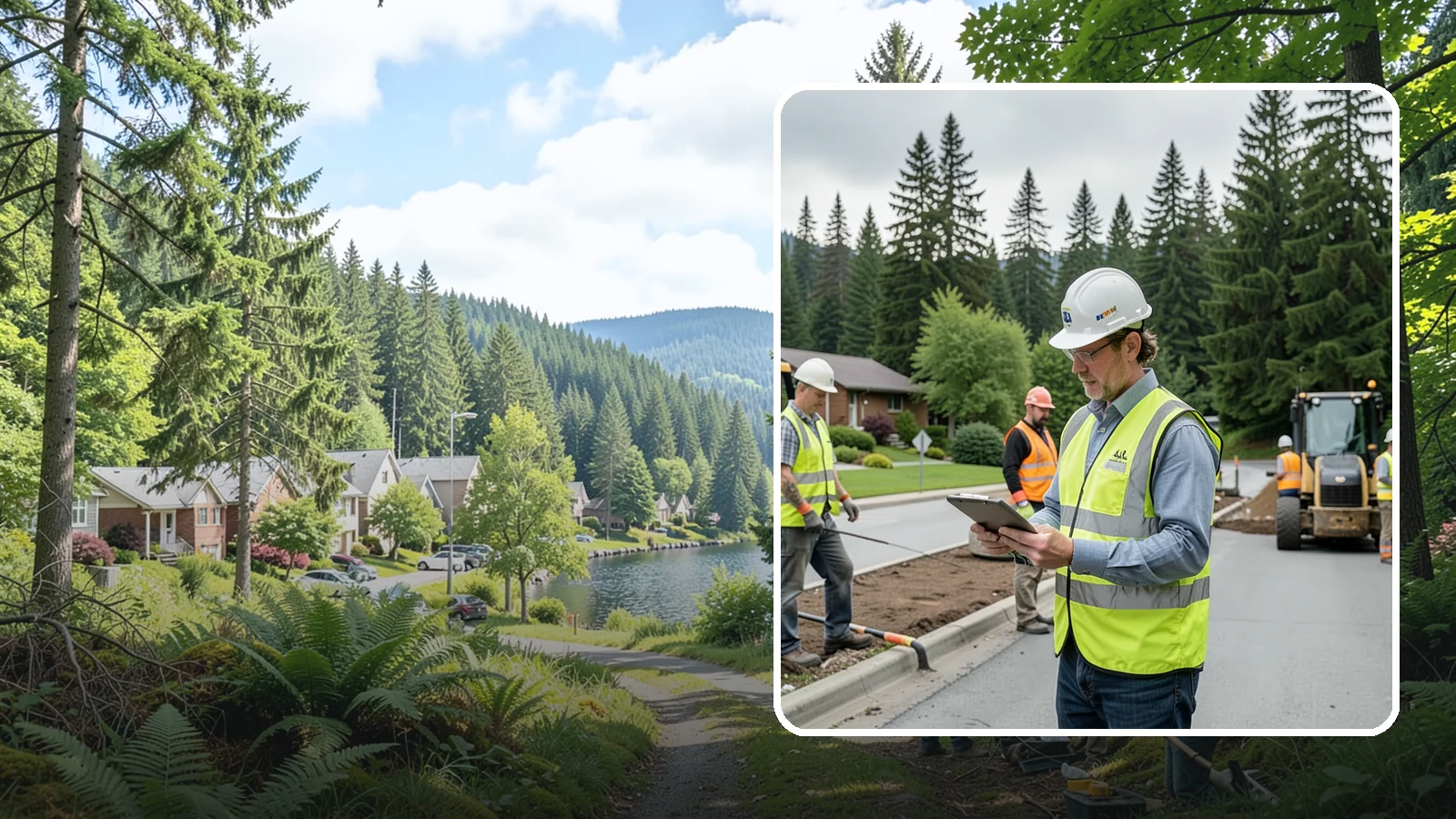Public Works Support in Lake Forest Park, King County, WA - Flexible supplemental labor and equipment that extends your public works department's capacity on demand.