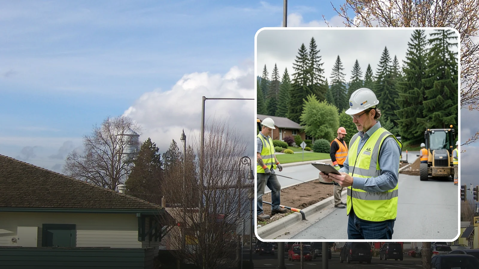Public Works Support in Marysville, Snohomish County, WA - Flexible supplemental labor and equipment that extends your public works department's capacity on demand.