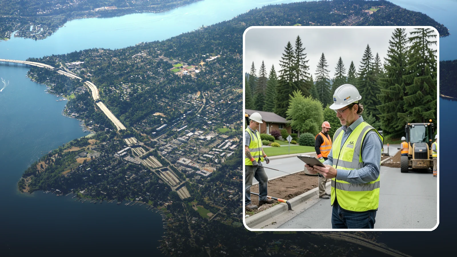Public Works Support in Mercer Island, King County, WA - Flexible supplemental labor and equipment that extends your public works department's capacity on demand.