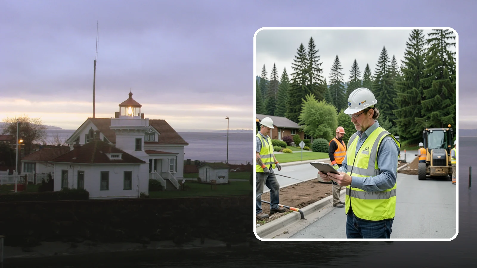 Public Works Support in Mukilteo, Snohomish County, WA - Flexible supplemental labor and equipment that extends your public works department's capacity on demand.