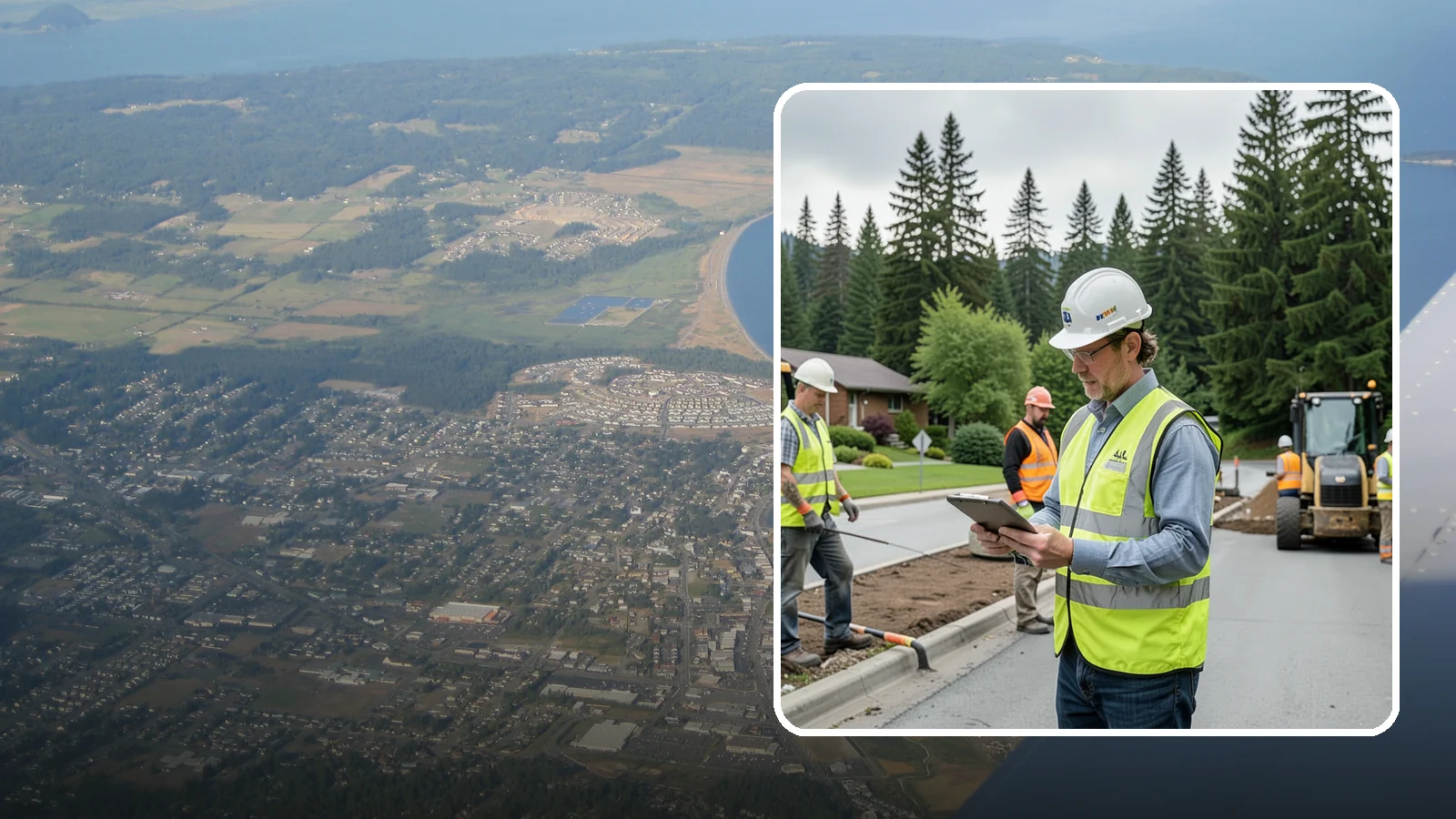 Public Works Support in Oak Harbor, Island County, WA - Flexible supplemental labor and equipment that extends your public works department's capacity on demand.