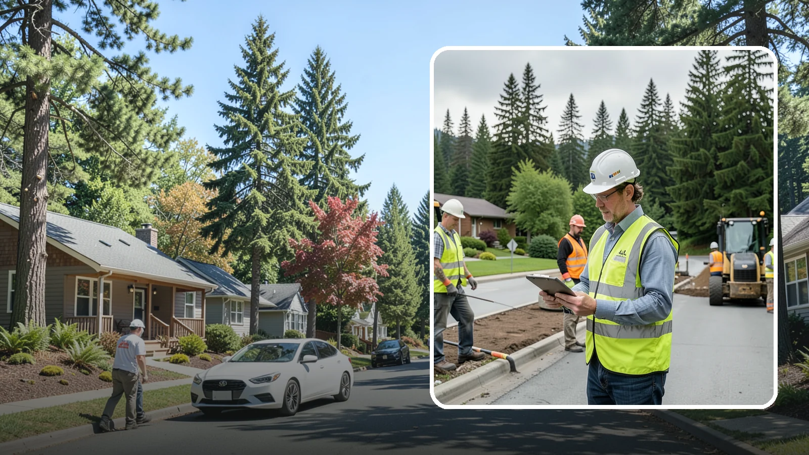 Public Works Support in Orting, Pierce County, WA - Flexible supplemental labor and equipment that extends your public works department's capacity on demand.