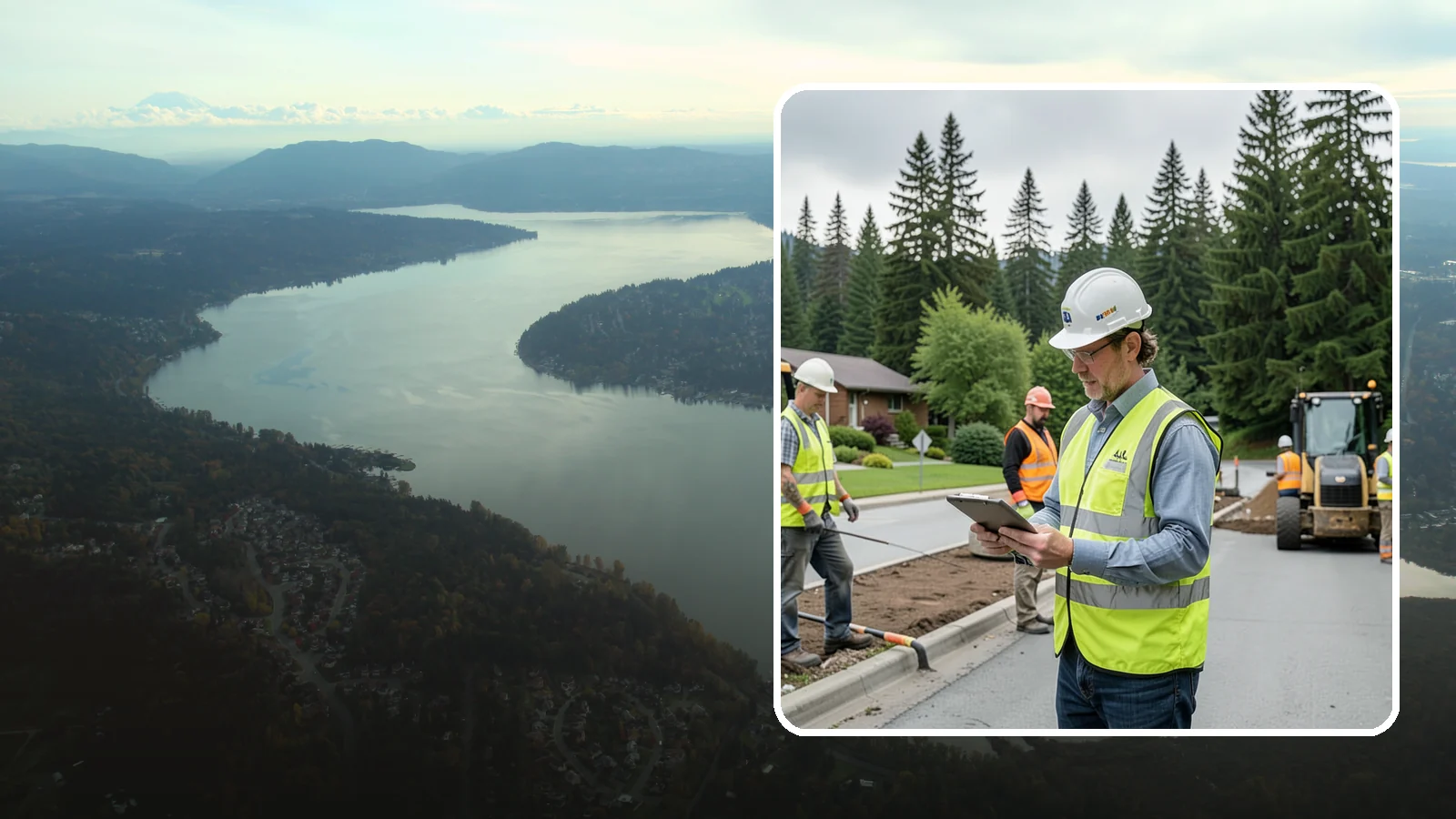 Public Works Support in Sammamish, King County, WA - Flexible supplemental labor and equipment that extends your public works department's capacity on demand.