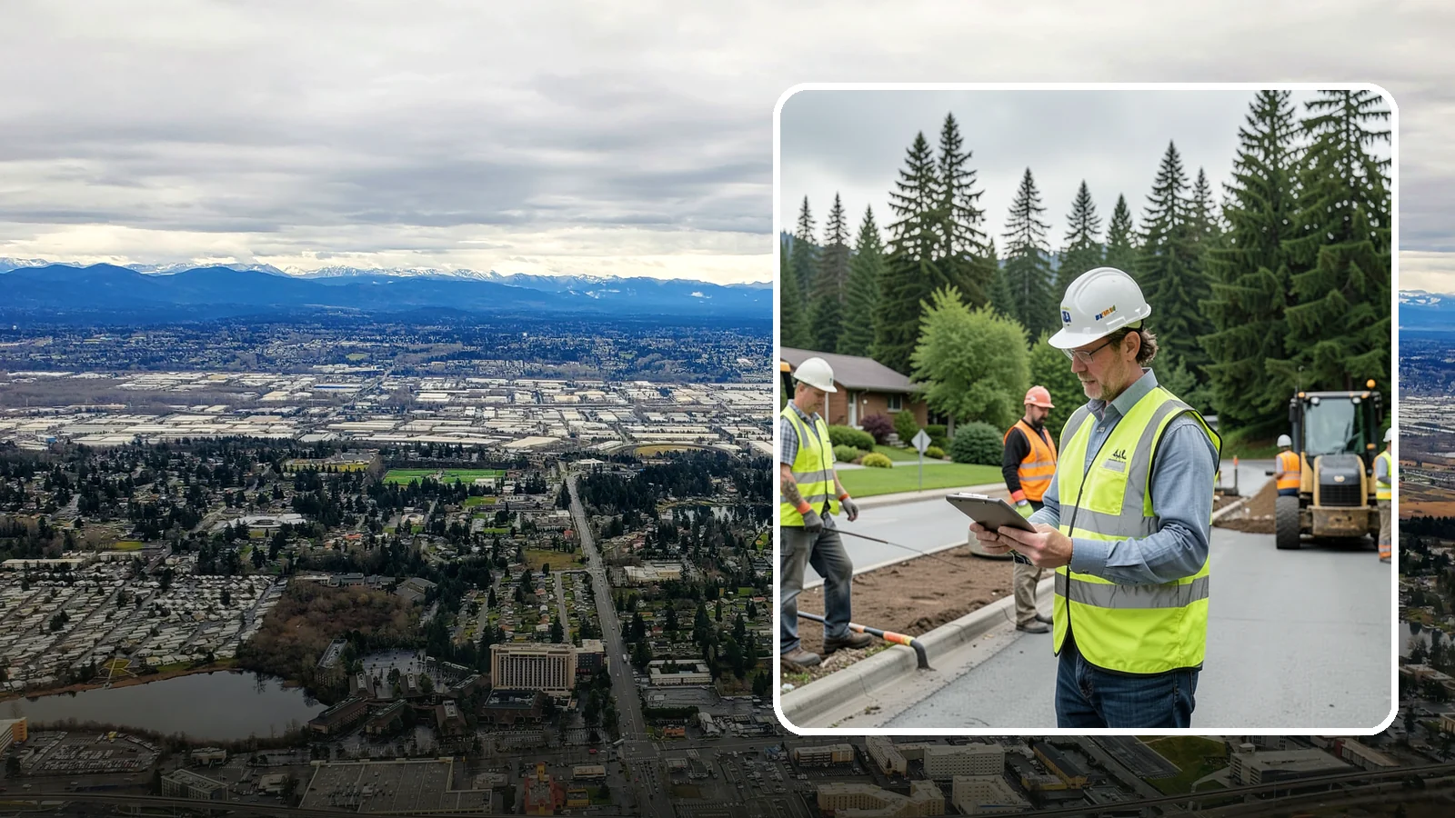 Public Works Support in SeaTac, King County, WA - Flexible supplemental labor and equipment that extends your public works department's capacity on demand.
