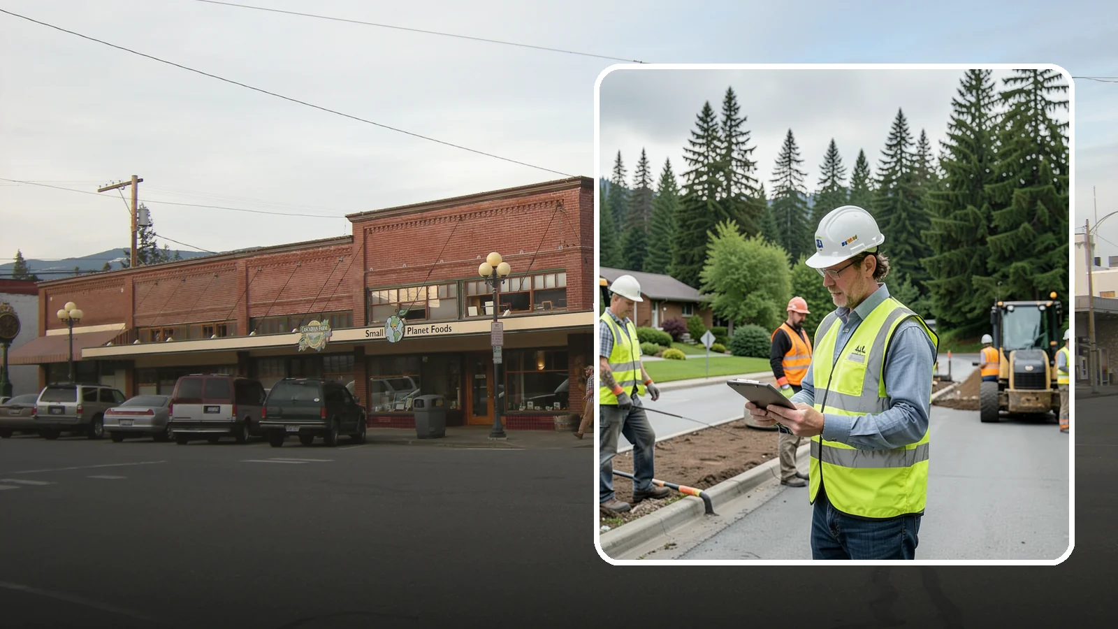 Public Works Support in Sedro-Woolley, Skagit County, WA - Flexible supplemental labor and equipment that extends your public works department's capacity on demand.
