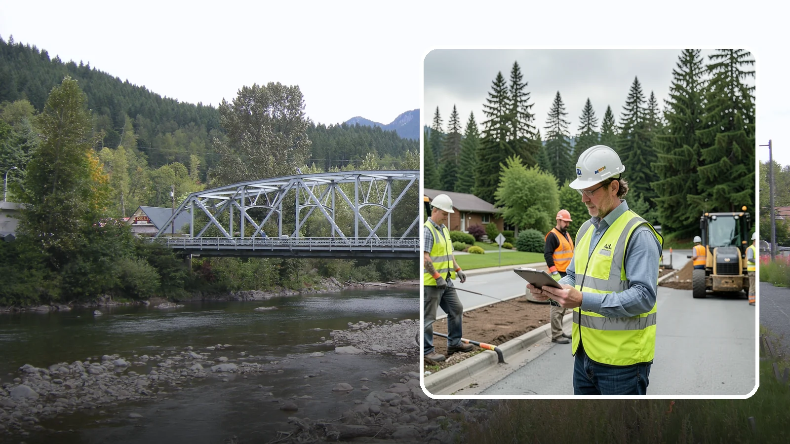 Public Works Support in Skykomish, King County, WA - Flexible supplemental labor and equipment that extends your public works department's capacity on demand.