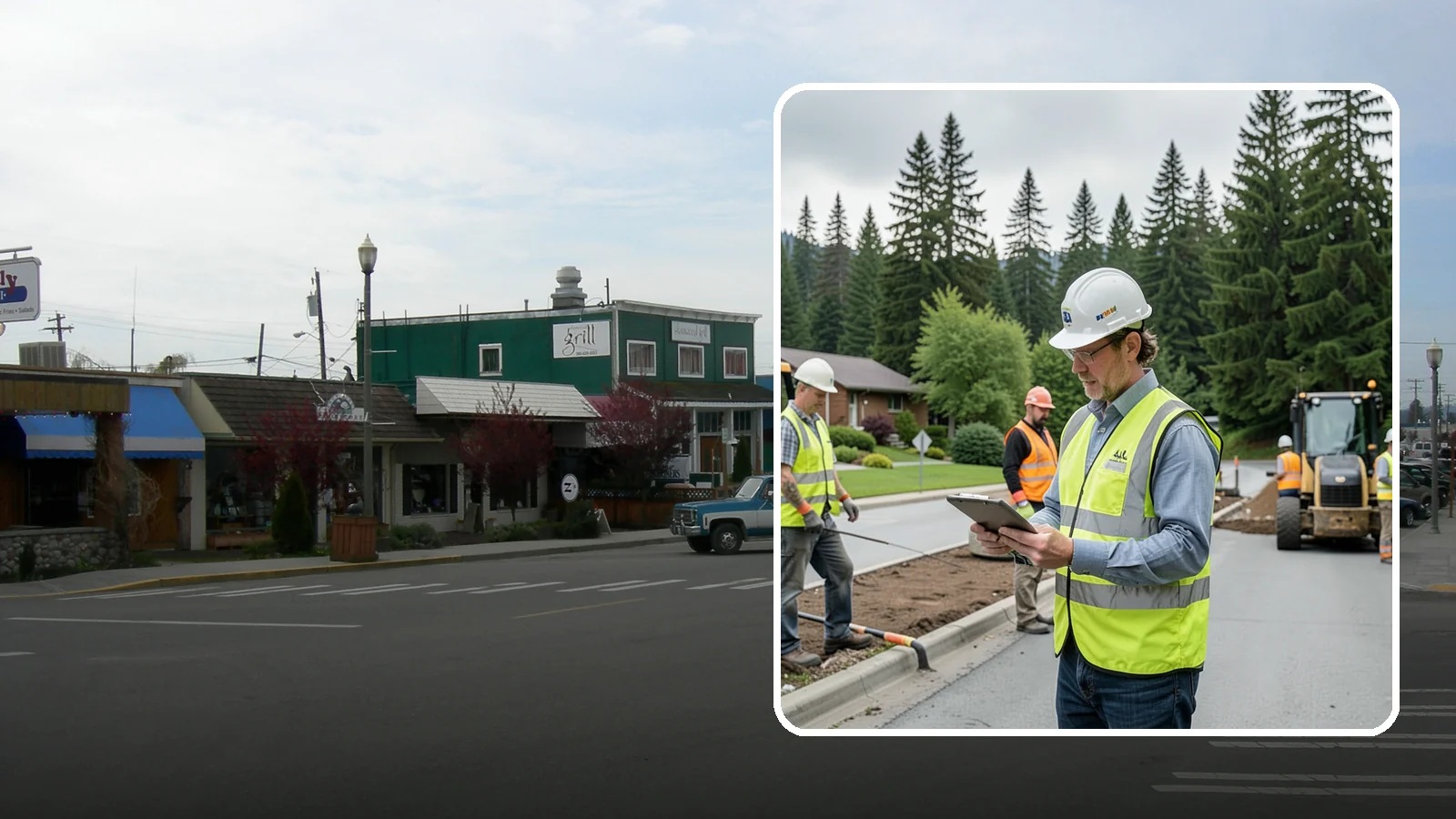 Public Works Support in Stanwood, Snohomish County, WA - Flexible supplemental labor and equipment that extends your public works department's capacity on demand.