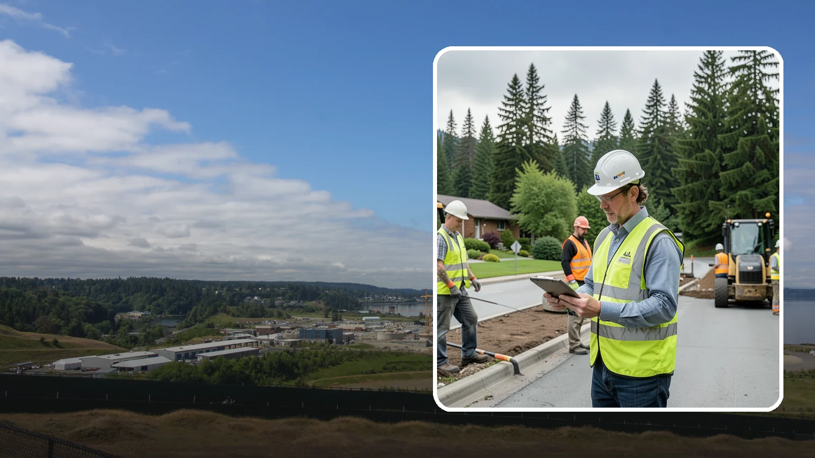 Public Works Support in University Place, Pierce County, WA - Flexible supplemental labor and equipment that extends your public works department's capacity on demand.