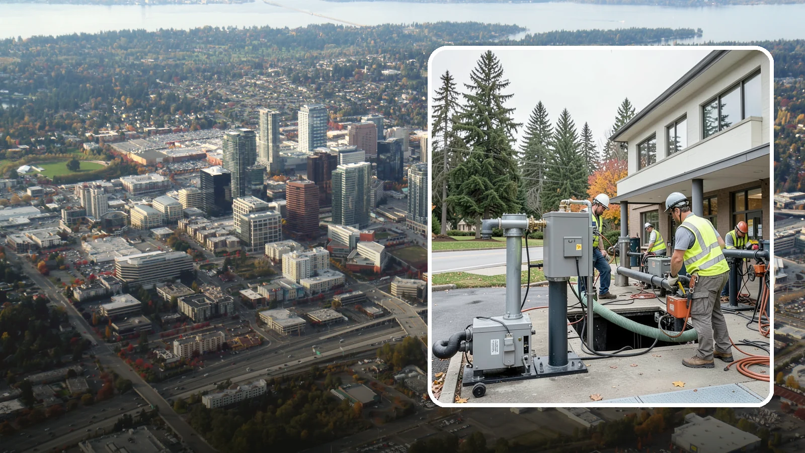 Pump Station Maintenance in Bellevue, King County, WA - Preventive maintenance for sewer and stormwater lift stations that keeps critical pumping infrastructure online.