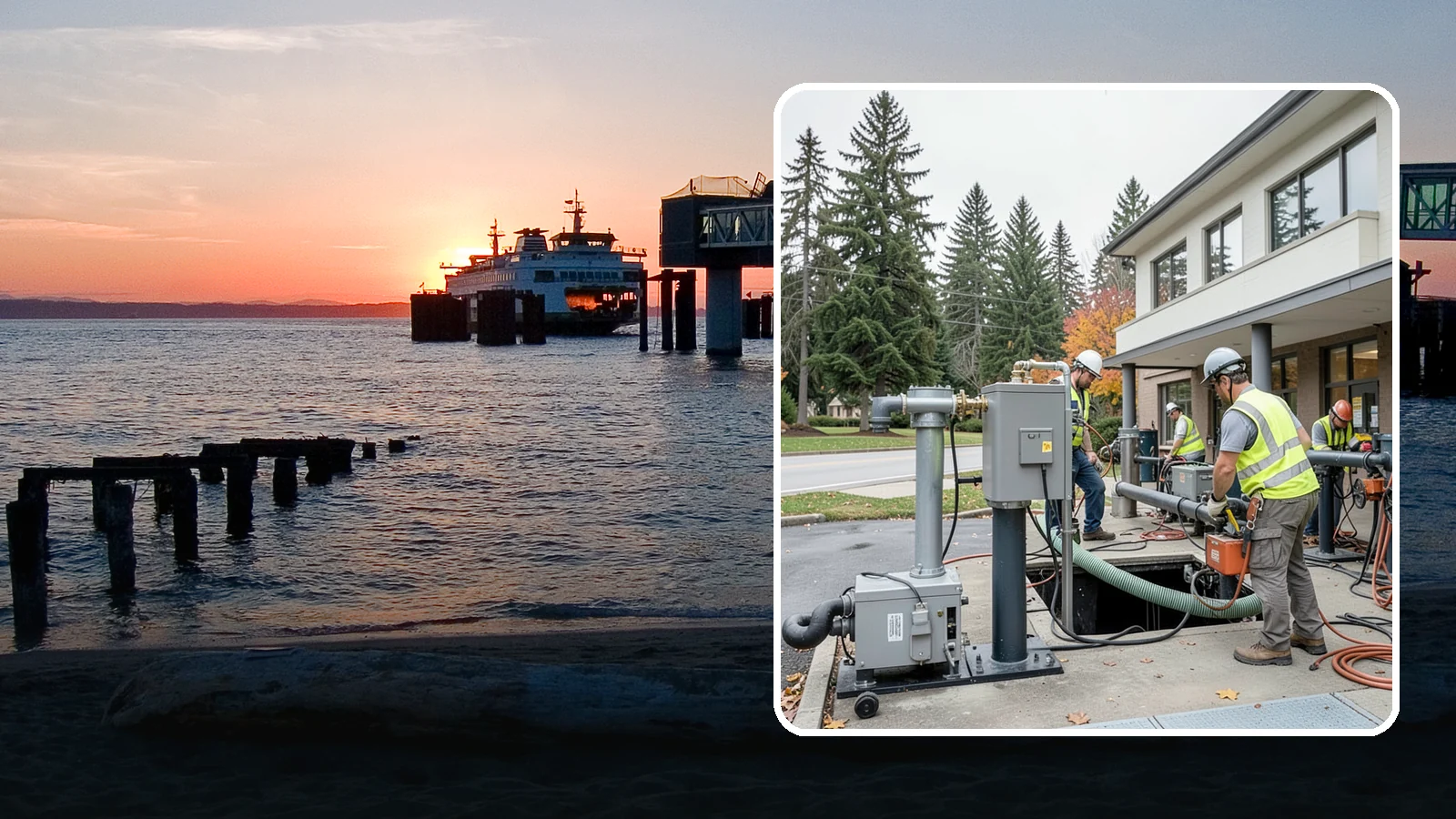 Pump Station Maintenance in Edmonds, Snohomish County, WA - Preventive maintenance for sewer and stormwater lift stations that keeps critical pumping infrastructure online.