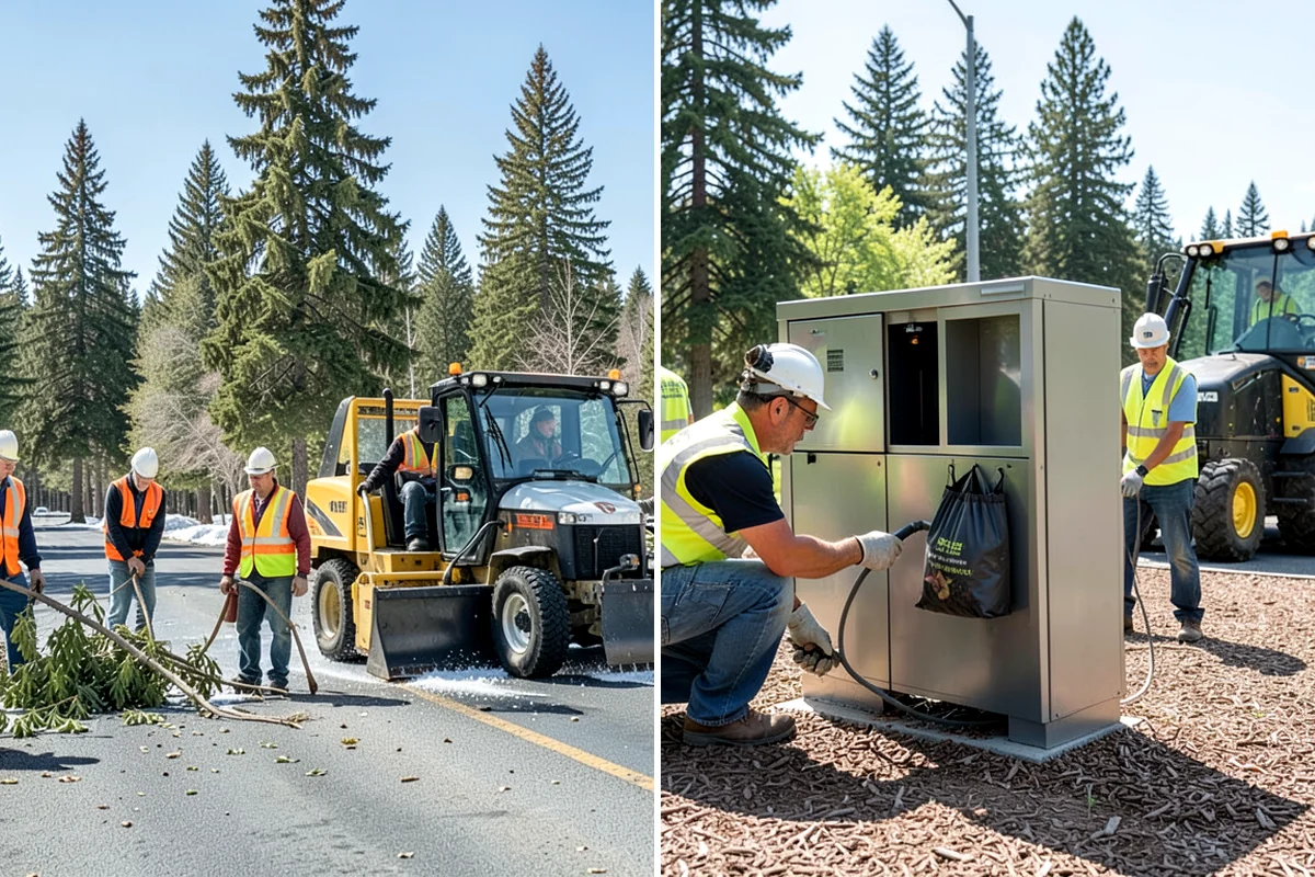 Pump Station Maintenance in Enumclaw, King County, WA - Inspect pumps, floats, valves, and controls