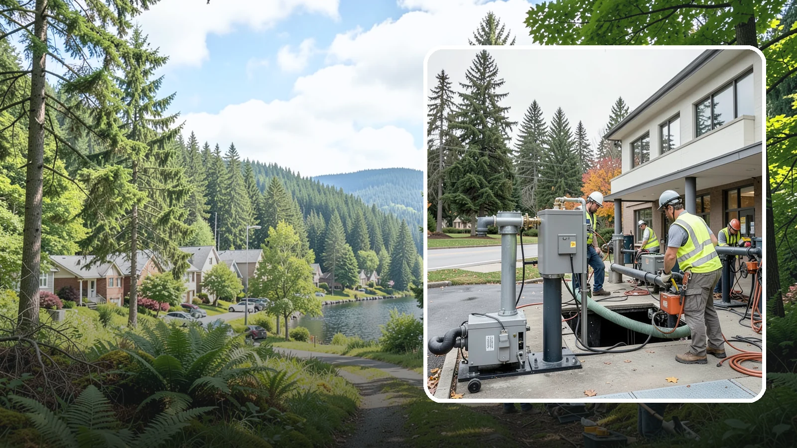 Pump Station Maintenance in Lake Forest Park, King County, WA - Preventive maintenance for sewer and stormwater lift stations that keeps critical pumping infrastructure online.