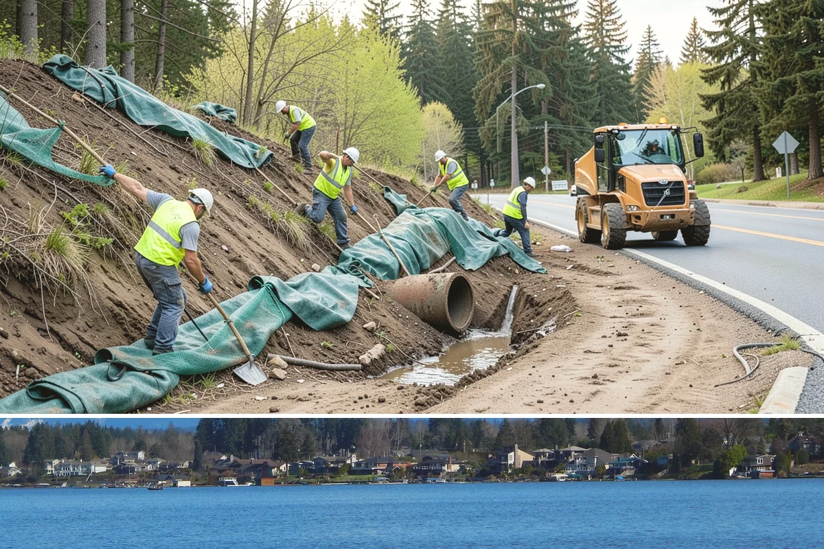 Pump Station Maintenance in Lake Stevens, Snohomish County, WA - Maintenance ahead of the fall and winter wet season prepares stations for peak stormwater flows.
