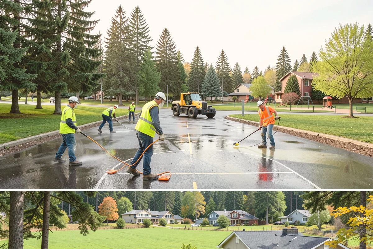Pump Station Maintenance in Lyman, Skagit County, WA - Maintenance ahead of the fall and winter wet season prepares stations for peak stormwater flows.