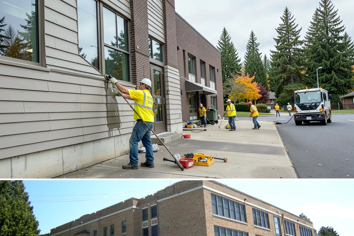 Pump Station Maintenance in Maple Valley, King County, WA - Maintenance ahead of the fall and winter wet season prepares stations for peak stormwater flows.
