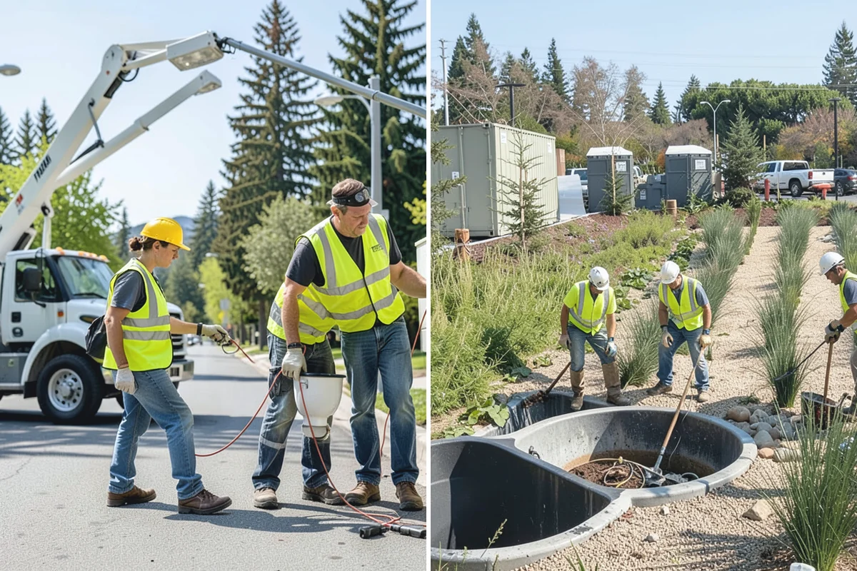 Pump Station Maintenance in Marysville, Snohomish County, WA - Inspect pumps, floats, valves, and controls