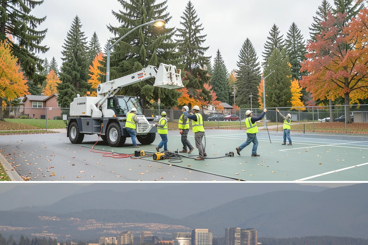 Pump Station Maintenance in Medina, King County, WA - Maintenance ahead of the fall and winter wet season prepares stations for peak stormwater flows.