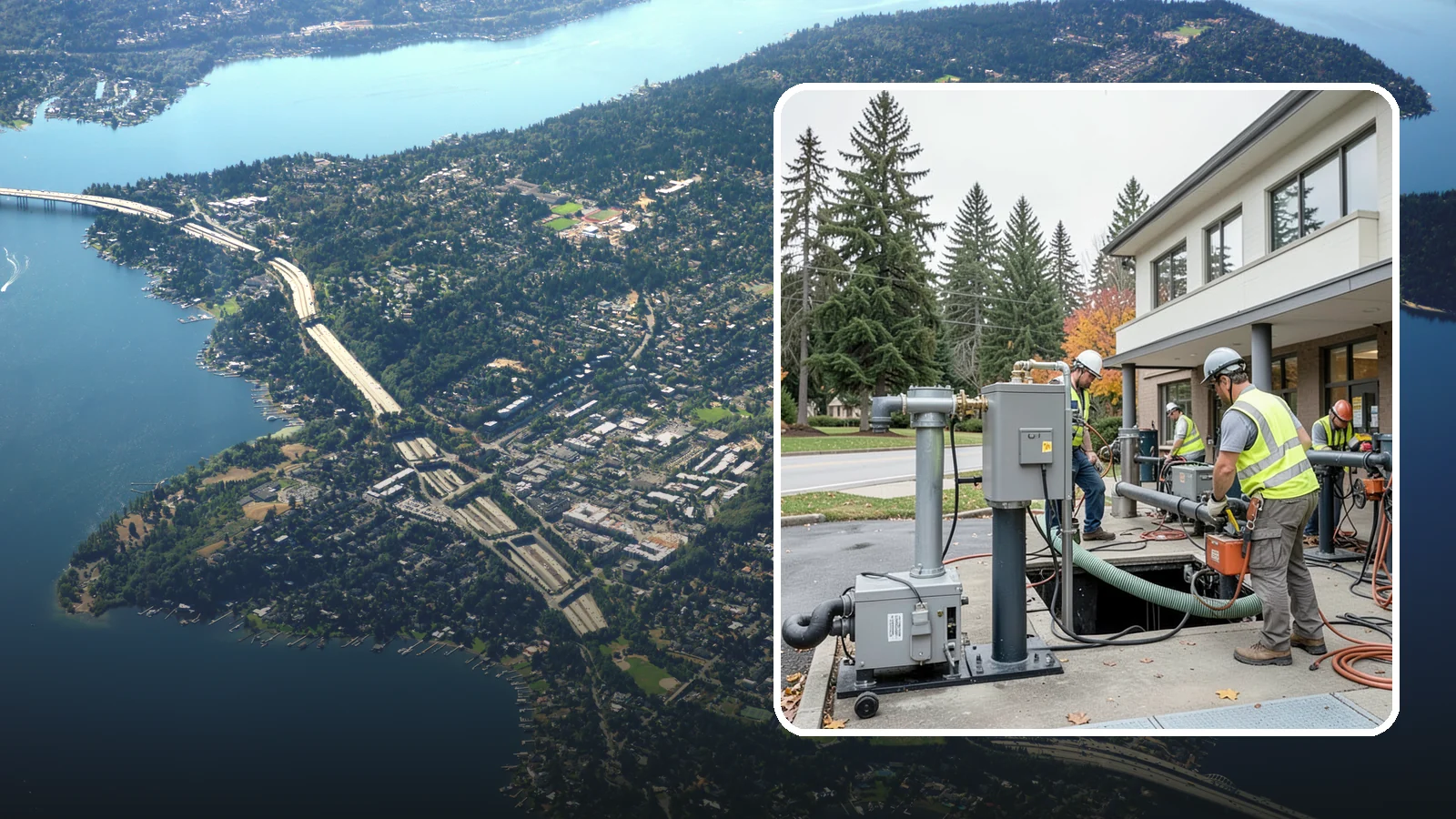 Pump Station Maintenance in Mercer Island, King County, WA - Preventive maintenance for sewer and stormwater lift stations that keeps critical pumping infrastructure online.