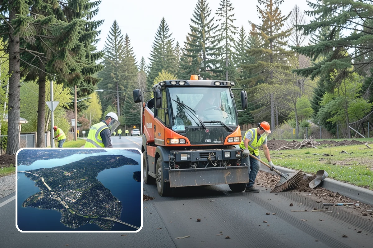 Pump Station Maintenance in Mercer Island, King County, WA - Reduces the risk of overflows and spills