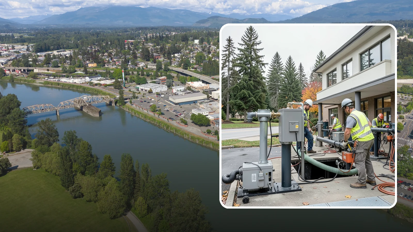 Pump Station Maintenance in Mount Vernon, Skagit County, WA - Preventive maintenance for sewer and stormwater lift stations that keeps critical pumping infrastructure online.